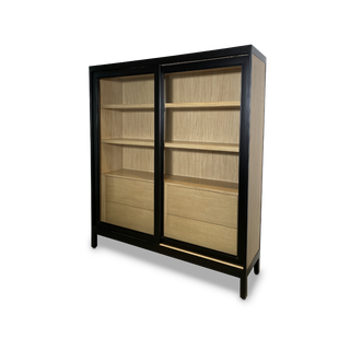 Keenan Display and Storage Cabinet with Glass Doors